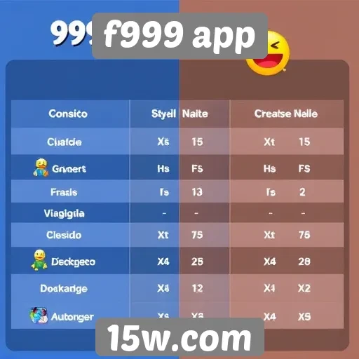 Comparativo entre f999 app e plataformas concorrentes